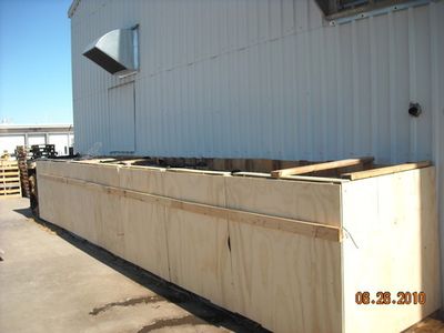 Bokashi bins outside Great Falls food bank. Photo Mary Jane Arendes.