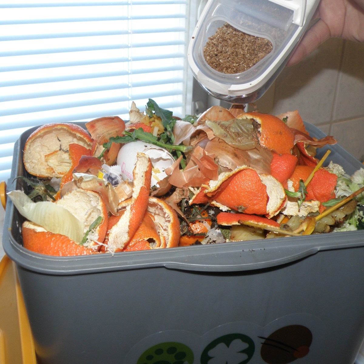 Bokashi — Keep it dry and it won’t smell.&nbsp;Promise.