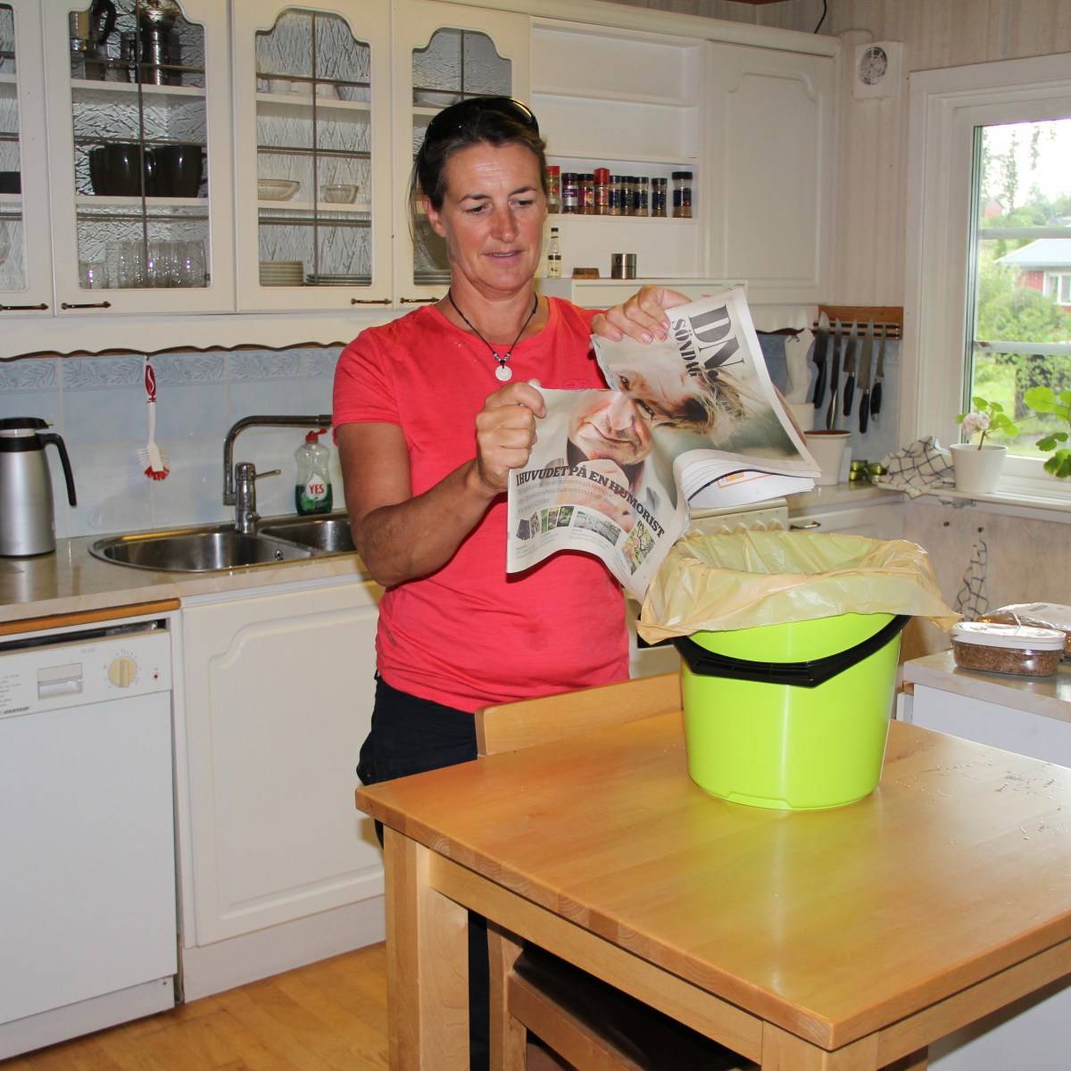 Bio-bags. Dead easy and a great way to do&nbsp;Bokashi.