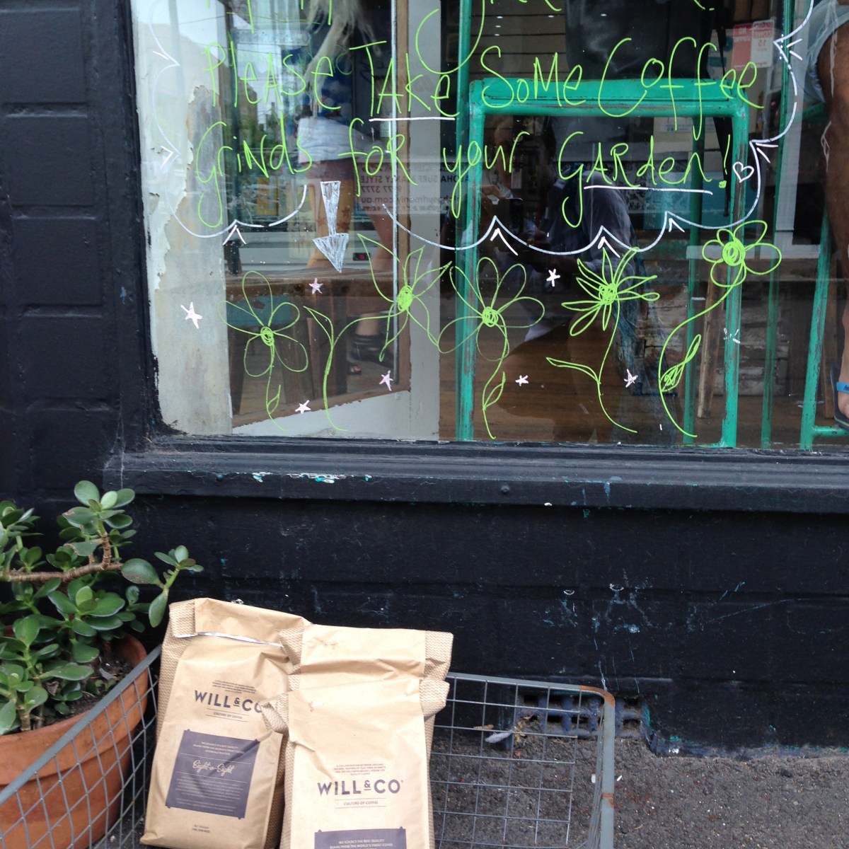 Coffee grounds. Free to a good&nbsp;home.